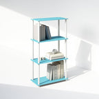 Furinno Turn-N-Tube Book Shelf, 4-Tier Bookshelf, Bookcase by Furinno-FitsYourSpaceFitsYourBudget