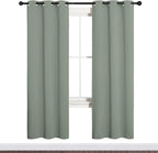 NICETOWN Bedroom Curtain Panels Blackout Draperies, Thermal Insulated Solid - Image 2