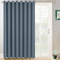 Yakamok Stone Blue Room Darkening Curtains 84 inch Sliding Door Drapes | 1 by Yakamok
