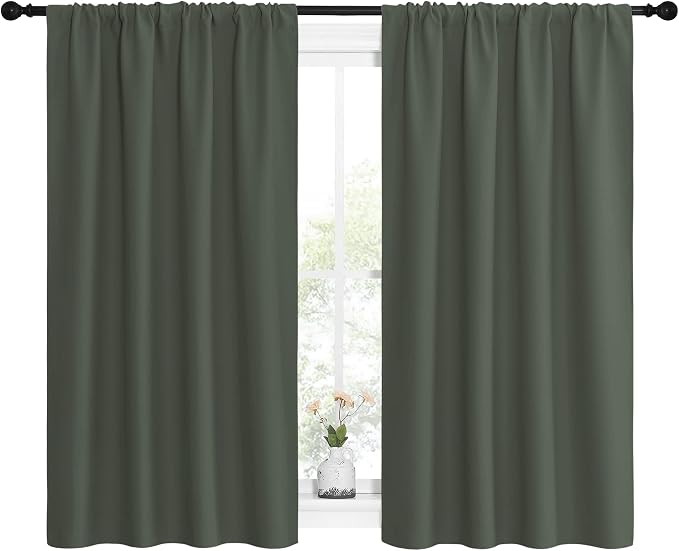 NICETOWN Bedroom Curtains Blackout Draperies - Image 2