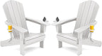 SERWALL Adirondack Chair with Cup Holders by SERWALL