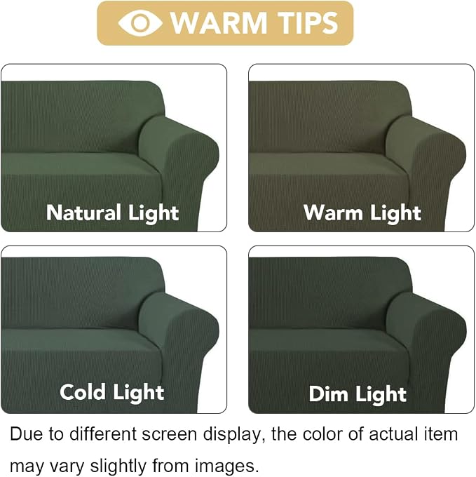 H.VERSAILTEX Stretch Couch Covers - Image 3