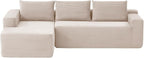 96" Cloud Sectional Couch, Modern Modular Sectional Sofa - Image 8
