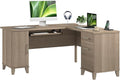 Bush Home 60-Inch L-Shaped Desk by BushHome