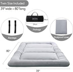MAXYOYO Japanese Floor Mattress, Thicken Futon Sleeping Pad Foldable Roll Up - Image 2