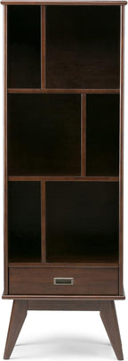 SIMPLIHOME Draper 22 inch Mid-Century Modern 6 Cubbie Bookcase - Image 4