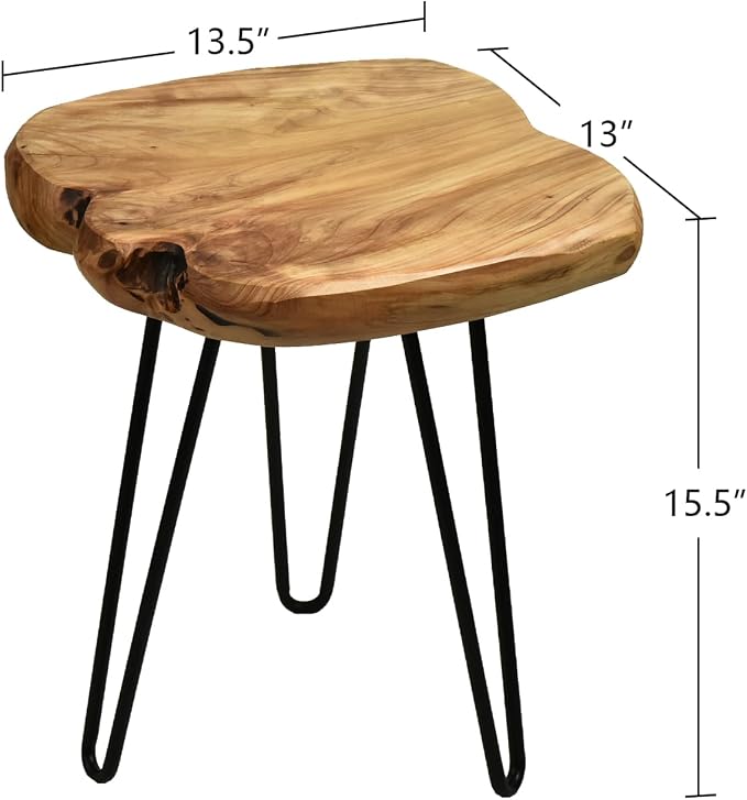 WELLAND Live Edge Side Table - Image 2