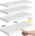 YUFLINX 16’’White Floating Shelves by Unknown