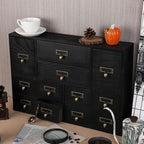 12 Drawers Apothecary Cabinet - Image 4