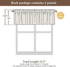 Chyhomenyc Sheer Valances for Windows - Image 3