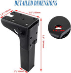 4Pcs Folding Table Furniture Legs 5.5 Inch, Heavy Duty Metal Hairpin Table Legs - Image 2