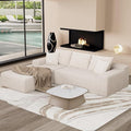 96" L Shaped Modular Sectional Sofa, Boneless Cloud Couch by Unknown