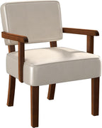 FAGAGA Accent Chair, PU Leather Chair by FAGAGA