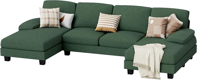 JUMMICO Sectional Couches for Living Room, U Shaped Couch - Image 7