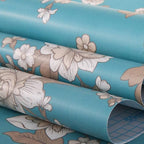 Vintage Floral Self Adhesive Wall Paper Shelf Liner Funitures Dresser Drawer - Image 5