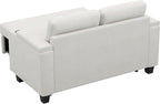 Belffin Chenille Sectional Sleeper Sofa - Image 9