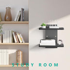 WALI Floating TV Shelf, 2 Tier Projector Shelf - Image 3