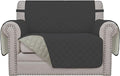 Easy-Going Reversible Couch Cover, Oversized Chair, Darkgray/Beige | Machine by Easy-Going