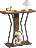 HOOBRO Narrow Console Table, 29.5" Small Entryway Table by HOOBRO