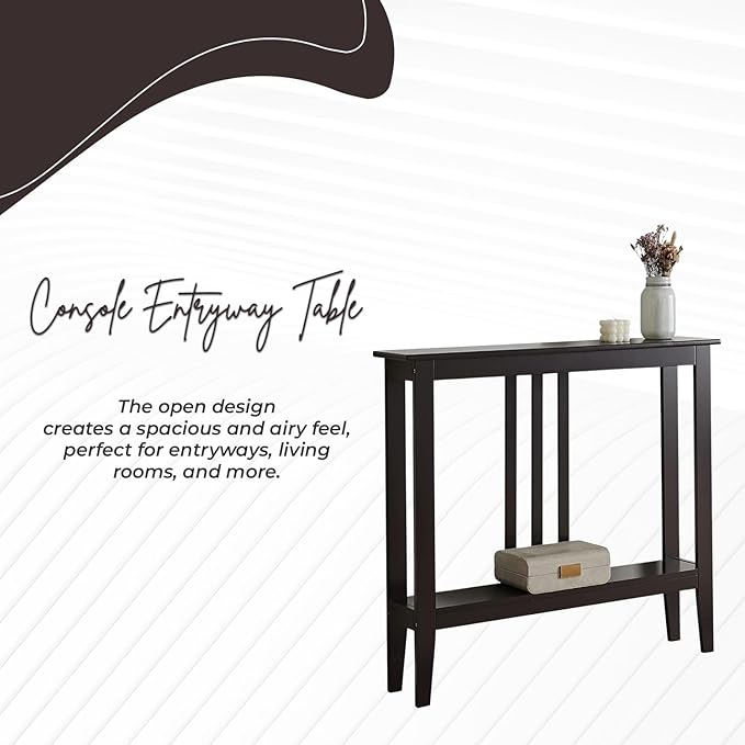 Kings Brand Furniture Narrow Console Table - Image 7