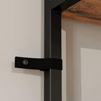 IRONCK Corner Shelf 5 Tiers 70LB Capacity L-Shaped Bookshelf - Image 7