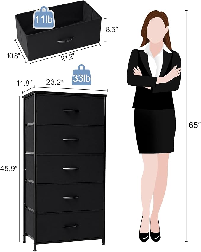 Crestlive Products Vertical Dresser Storage Tower - Image 3