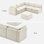 mopio Oversized Modular Sectional Sofa - Image 9