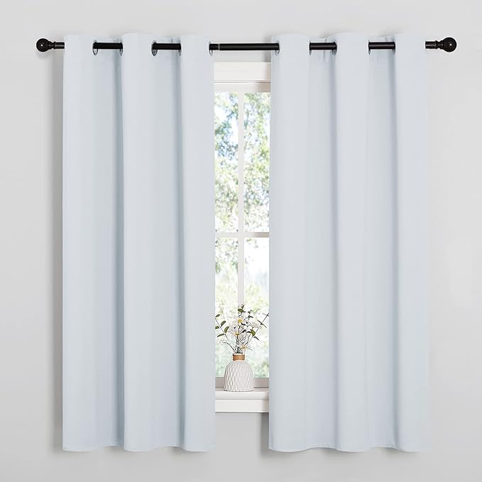 NICETOWN Window Treatment Thermal Insulated Grommet Room Darkening Curtains - Image 2