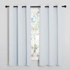 NICETOWN Window Treatment Thermal Insulated Grommet Room Darkening Curtains - Image 2