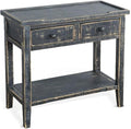 Sunny Designs Marina Black Sand Wood Side Table by Sunny+Designs