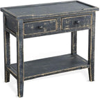 Sunny Designs Marina Black Sand Wood Side Table by Sunny+Designs