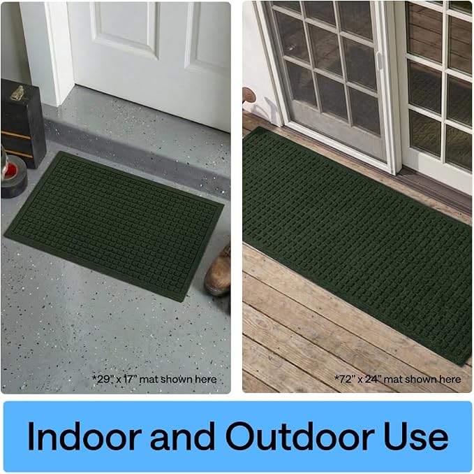 GORILLA GRIP® Ultra Absorbent Front Door Mat Outside Entrance, Traps Dirt and - Image 9