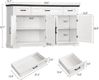 usikey 59” Large Buffet Cabinet - Image 3