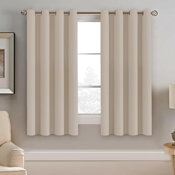 H.VERSAILTEX Blackout Window Curtain Panels Thermal Insulated Room Darkening by HVERSAILTEX