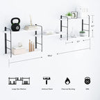 MXCSE Wall Shelves, Wall Mounted Bookshelves, DIY Floating Shelves - Image 3