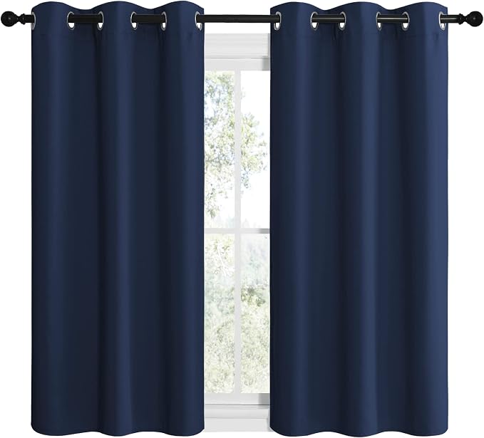 NICETOWN Blackout Curtain Panels, Window Treatment Energy Saving Thermal - Image 2