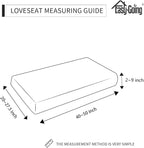 Easy-Going Stretch 1 Piece Loveseat Couch Cushion Cover - Image 6