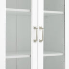 Crosley Furniture Stanton 2-Piece Glass Door Kitchen Storage Pantry Cabinet - Image 11