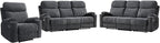 HAOMARKETS 3-Piece Power Recliner Sofa Set - Image 8