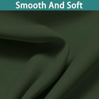 Yakamok Greyish Green 100% Blackout Curtains 63 Inches Long 52" Wide, 2 Thick - Image 8