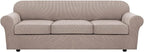 H.VERSAILTEX 4 Piece Stretch Sofa Covers by HVERSAILTEX