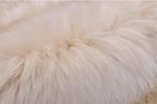 HUAHOO Premium Genuine Sheepskin Rug Linen Real Australia Sheepskin Natural - Image 3