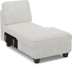 Belffin Modular Sectional Storage Chaise Module - Image 9