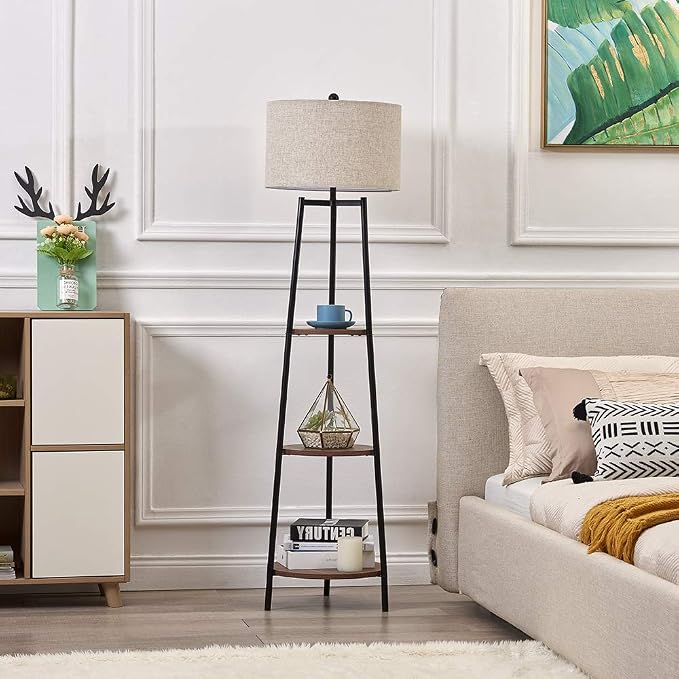 ROSEN GARDEN Floor Lamp, Standing Reading Light by Unknown