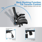 Office Chair Ergonomic Desk Chair, Computer PU Leather Home Office Chair - Image 6