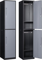 Metal Locker with 2 Doors by Anxxsu