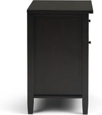 SIMPLIHOME Warm Shaker Solid Wood 24 inch Wide Transitional-Style Bedside - Image 4