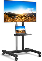 Rfiver Mobile TV Cart Rolling TV Stand by Rfiver