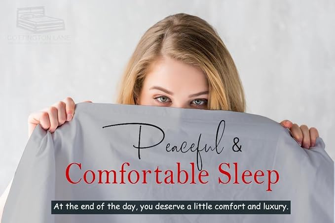 Cottington Lane Sleeper Sofa Sheets Queen Size, 4 Piece Premium Quality 100% - Image 7