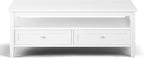 SIMPLIHOME Warm Shaker Solid Wood Transitional-Style 48-inch Wide Coffee Table - Image 3